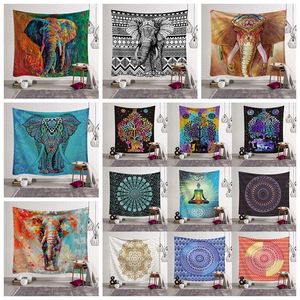 26 Stile Bohemian Mandala Tapisserie Strandtuch Schal Bedruckte Yogamatten Polyester Badetuch Heimdekoration Outdoor-Pads CCA11527-A 30 Stück