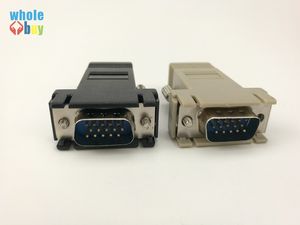 Wholesale vga cat5e extender resale online - High Quality Network Cable Adapter VGA Extender Male To LAN CAT5 CAT5e CAT6 RJ45 Femae