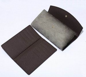 Moda Men Wallets Designer embreagem com bolso de bolso de moeda de alta qualidade para senhoras venda online masculina