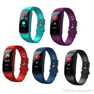 Newest Y9 Smart Bracelet Activity Fitness Tracker Watch Heart Rate Monitor Blood Pressure Smart Band for Android iOS Hot Sell Wristbands