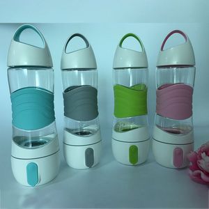 DIDI Remind Drink Water Bottle LED Outdoor Sport Mug Cup For Spay Moisturizing light Night Sos Emergency Kettle WX9-232