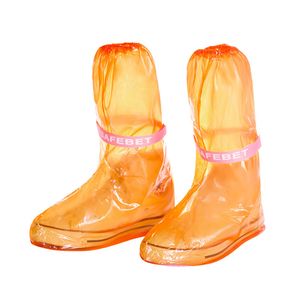 Heiße Verkaufsmänner Damenmode Knie Hohe Regenstiefel Wasserdichte robuste Stiefel PVC Rainwater Schuhhemd Regenmäntel Hohe und niedrig niedrige Design