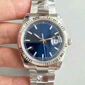 Novo estilo de moda relógios de alta qualidade marca masculina de luxo designer relógio 2813 movimento 36mm 316L caixa de aço inoxidável automático relógio de pulso automático