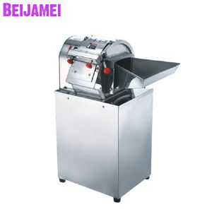 BEIJAMEI 200 KG / H Elektrikli Sebze Patates Kesici Makinesi Paslanmaz Çelik Ticari Patates Dilimleme Kızartması Kesme