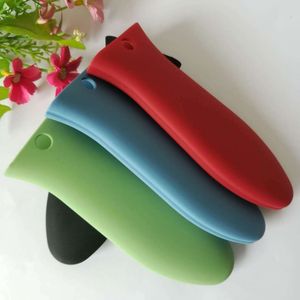 Pot Handle Covers Silicone Pot Handle Heat Resistant Handle Non Slip Pan Handles Cover High Quality Heat Proof Handles Sleeve