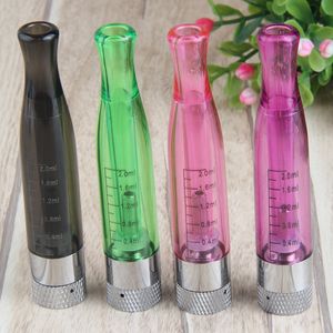 MOQ 5pcs Elektronik Sigara 2ml Mini H2 Atomizer GS-H2 Cartomizer Clearomizer Ecigarette CE4 Uyumlu Tüm Ego Pili