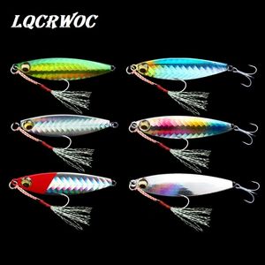 Sıcak Yeni 7g 10g 15g 20g Balıkçılık Kaşık Spinnerbait Metal Cazibesi Tuna Lures Karanlıkta Glow Balıkçılık Mücadele Kurşun Minnow Jig Pesca T191016