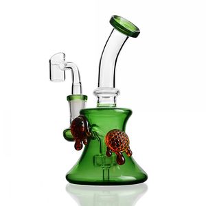 B￤gare bas bongs vattenledningar vattenpipa h￥rda glasolje riggar r￶kr￶r chicha vatten bongs med 14 mm sk￥l