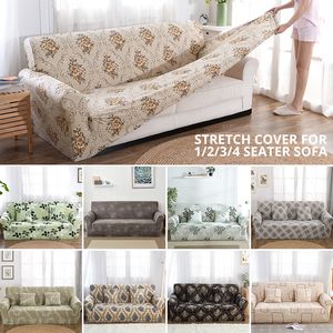 Elastic Sofa Cover for Living Room Sectional Couch Slipcovers Furniture Protector Sofa Cover Stretch Spandex