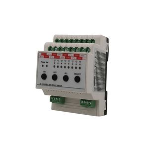 8 Way 16a Smart Home Lighting Control Unit Relay Switch Module i linje med RS485 Modbus-protokoll