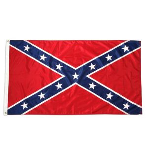 Direct Factory Partihandel redo att skicka oss x150 cm x5 ft inbördeskrig Battle Dixie Confederate Rebel Flag GD293