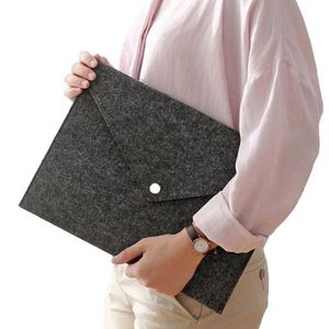 a4 size felt fabric file bag office school stationery paper documents holder file pocket storage bag