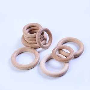20 шт. / лот 55 70 мм натуральный деревянный круг кольца деревянные браслеты для Babis дети свободные бусины ювелирные аксессуары браслет для детей DIY Making
