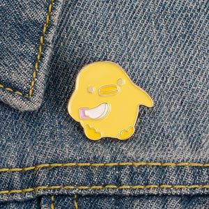 Wholesale enamel yellow for sale - Group buy Lapel Pin Yellow Chicken Enamel Brooch Handheld Pocket Knife Pin Clothes Badge Cartoon Jewelry Gift For Friends Kids