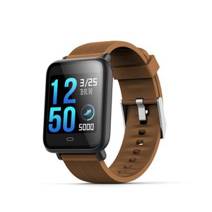 Q9 Smart Armband Watch Hevert Monitor IP67 5Atm Passometer Smart Watch Sport Activity Tracker Bluetooth Wristwatch för Android iOS