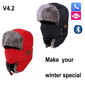 Comincan beanie hatt höst vinter varm med trådlösa hörlurar smart headset hörlurs högtalare mic blueteeth cap för kvinna och man dhl gratis