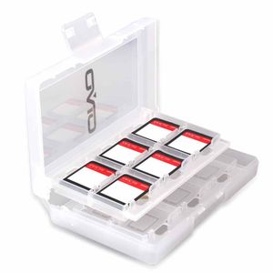 Protective Compact 24 Bit-Deckel aus Kunststoff Zubehör Organizer Convenient Spiel-Karten-Kasten-Aufbewahrungsbehälter Durable für Nintendo-Switch