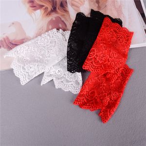 Women Lace Driving Sunscreen Glove Charm Sexy Lady Mittens Bridal Gloves Wedding Gloves 4 Colors