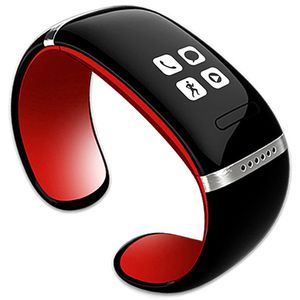Smart Armband L12S OLED Bluetooth Smart Watch Anti Lost Reminder Schrittzähler Smart Armbanduhr für IOS Android iPhone Uhr