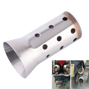 Motosiklet egzoz sistemi ayarlanabilir motosiklet susturucuları Universal 51mm Muffler Racing Street Bike Scooter