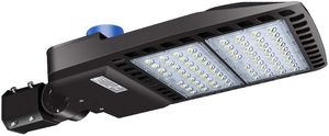 LED Parking Light 200W 300W- Wodoodporny IP66 LED Cookbox Area Light z fotokomórką - 5000K 600W Equivalent - Gulckle Slipfitter Mount