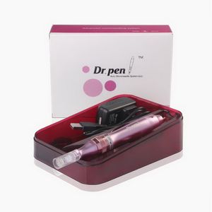 Rechargeable Derma Pen Dr.pen electric derma roller pen Auto microneedle needle length 0.25-2.5mm 5 speeds derma stampe pen anti aging