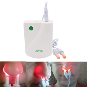 Nose Treatment Rhinitis Sinusitis Cure Therapy Massage Hay fever Low Frequency Pulse Laser Nose Health Care Machine Support Wholesale