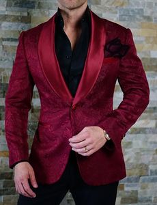 Cheap And Fine One Button Groomsmen Shawl Lapel Groom Tuxedos Men Suits Wedding/Prom/Dinner Best Man Blazer(Jacket+Pants+Tie) A130