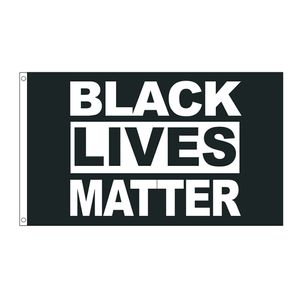 90X150cm 3x5 fts Black Lives Matter Flag BLM Peace Protest Outdoor Banner direct factory wholesale