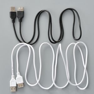 1M USB 2.0 Męski do kobiet przedłużający złącze kabla adaptera Data Laptop Extra Expanceci Cord Extender Kable Bezpłatny statek