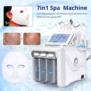 Effective 7in1 Spa Hydra Water Cleaner Hydro Oxygen Jet Spray BIO Radio Frequency Aqua Diamond Dermabrasion Machine