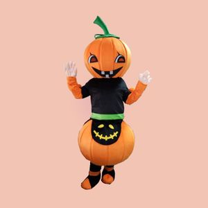 2019 Hot sale Halloween pumpkin cartoon mascot costume custom props cartoon characters cartoon head costume custom