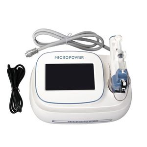 Nenhuma agulha de mesoterapia agulha de agulha grátis Equipamento de rejuvenescimento de pele mesogun com 3 dicas de agulha para cuidados de pele facial