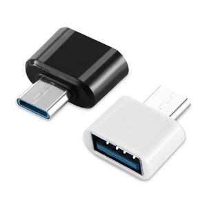 Typ C OTG Adaptrar Converter Micro till USB-adapter för Samsung Android Telefon Keyboard PC-kamera