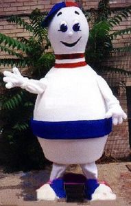 2019 Högkvalitativ Eva Material Bowling Mascot Kostymer Walking Cartoon Apparel Födelsedagsfest