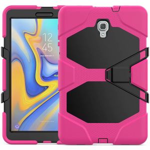 Wojskowy Heavy Duty Shockproof Chropowaty Wpływ Hybrydowa Twarda zbroja Case Dla Samsung Galaxy Tab Zakładka S5E T720 S6 T860 A7 2020 T500 20 sztuk / partia