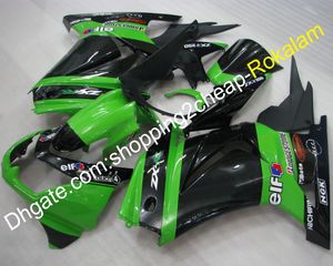 EX250 EX 250 ABS Korek motocyklowy Zestaw do obróbki motocykli dla Kawasaki ZX250R 2008 2009 2012 2012 Green Fairings (formowanie wtryskowe)