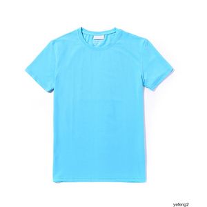 Lacoste men timsah tasarımcı t shirt yepyeni moda düzenli uyum Fransa lüks gömlek Crewneck kaliteli conton 9 colorVFFK timsah mens