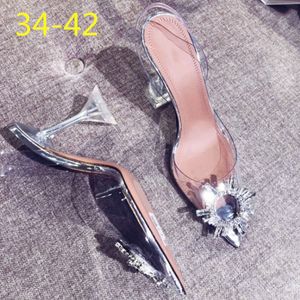 Sexy High Heels Sandals Shoes Woman Silver Rhinestone Wedding Shoes High Heels Party Shoes Summer Height Heels Sandals Y19070303