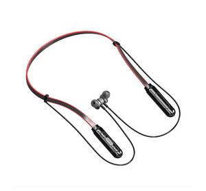 Q9 fones de ouvido magnéticos à prova de suor Bluetooth 5.0 fone de ouvido sem fio fone de ouvido de fone de ouvido pequeno Bluetooth esportes