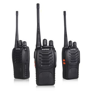 Original BF 888S Walkie Talkie Portable Radio Station BF888s 5W BF 888S Comunicador Transmitter Transceiver With Earpiece Radio Set New