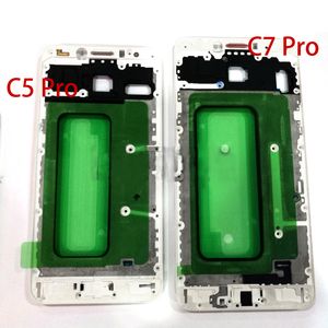 Wholesale c5 galaxy for sale - Group buy Cell Phone Bumpers For Samsung Galaxy C5 Pro C5010 C7 Pro C7010 Front Cover Case LCD Frame Beze Housing Replacement Parts