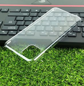Hartplastik PC glänzende klare Handyhüllen für iPhone 13 Pro Max 13Pro 13Mini 12 11 für Samsung S22 Ultradünne Kristallhülle Transparente Rückseite