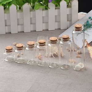 Mini Bottle with Cork Stopper ml ml ml ml ml ml ml Glass Jars idea for Wedding Small Wishing Bottles Gifts