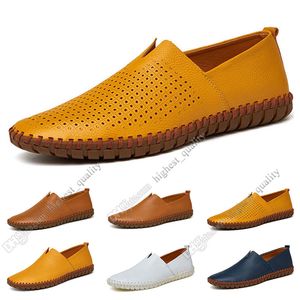 New hot Fashion 38-50 Eur new men's leather men's shoes Candy colors overshoes British casual shoes free shipping Espadrilles Fifteen