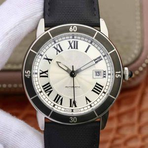 2019 Mens Luxury GP Top Quality 42X9.8mm ETA 2824 Movement Automatic Mens Titanium alloy buckle Watches