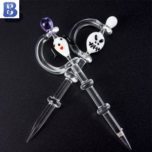 Glass Dabber Smoke for Oil and rigs Dab Stick Carving tool Vapor enails kit nail quartz