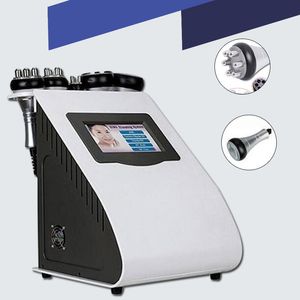 Body Facial Shaping Ultrasonic Cavitation Vacuum Sextupole Quadrupole Tripolar RF Radio Frequency Skin Tighten Slimming Machine