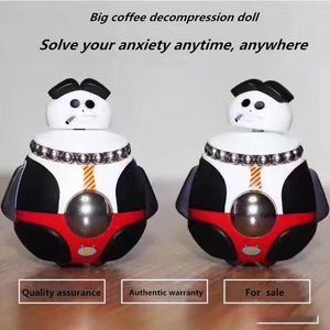 Wholesale uncle toys for sale - Group buy 2017 New arrival Big coffee decompression doll Stress Reliever Ease Anxiety DaKa big boss Uncle Decompression Toy Fidget Doll
