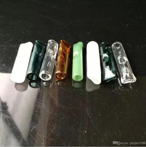 New Color Glass Suction Nozzle ,Wholesale Bongs Oil Burner Glass Pipes Water Pipes Glass Pipe Oil Rigs Smoking Free Shipping